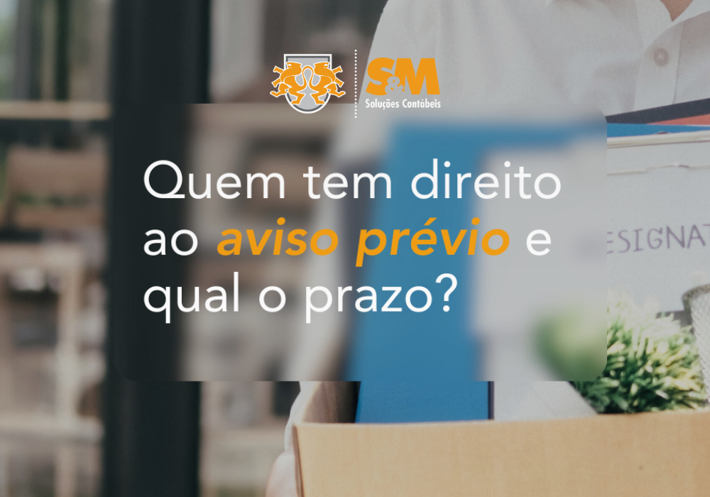 aviso prévio